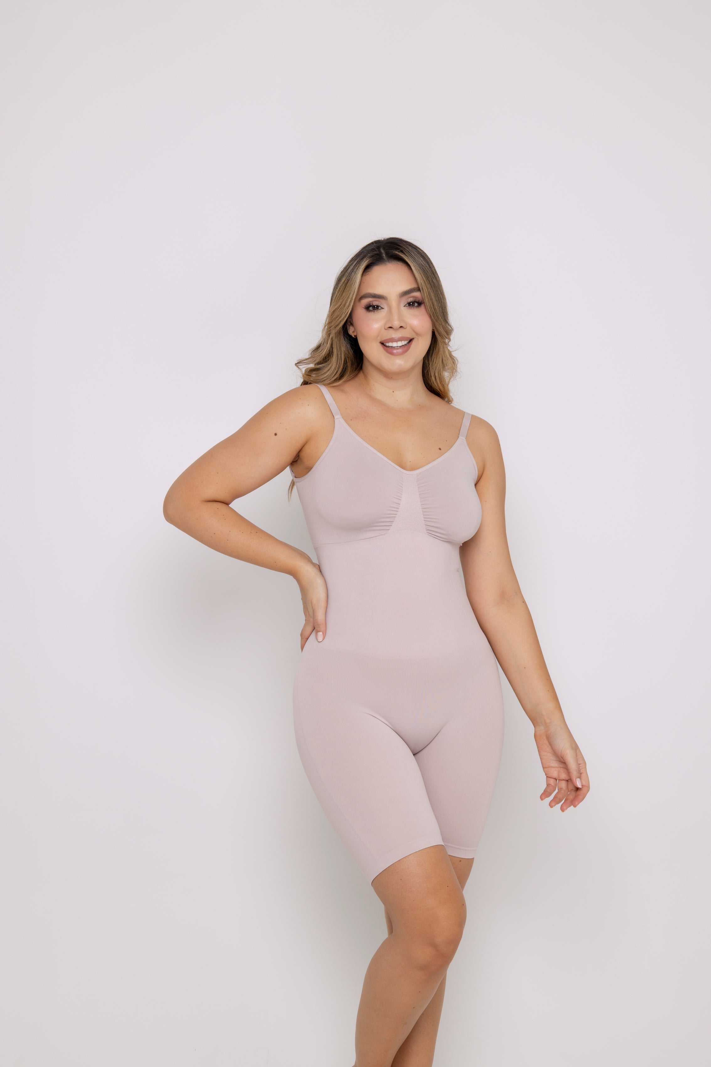 Body Moldeador Tiras Con Abertura Perineal Seamless