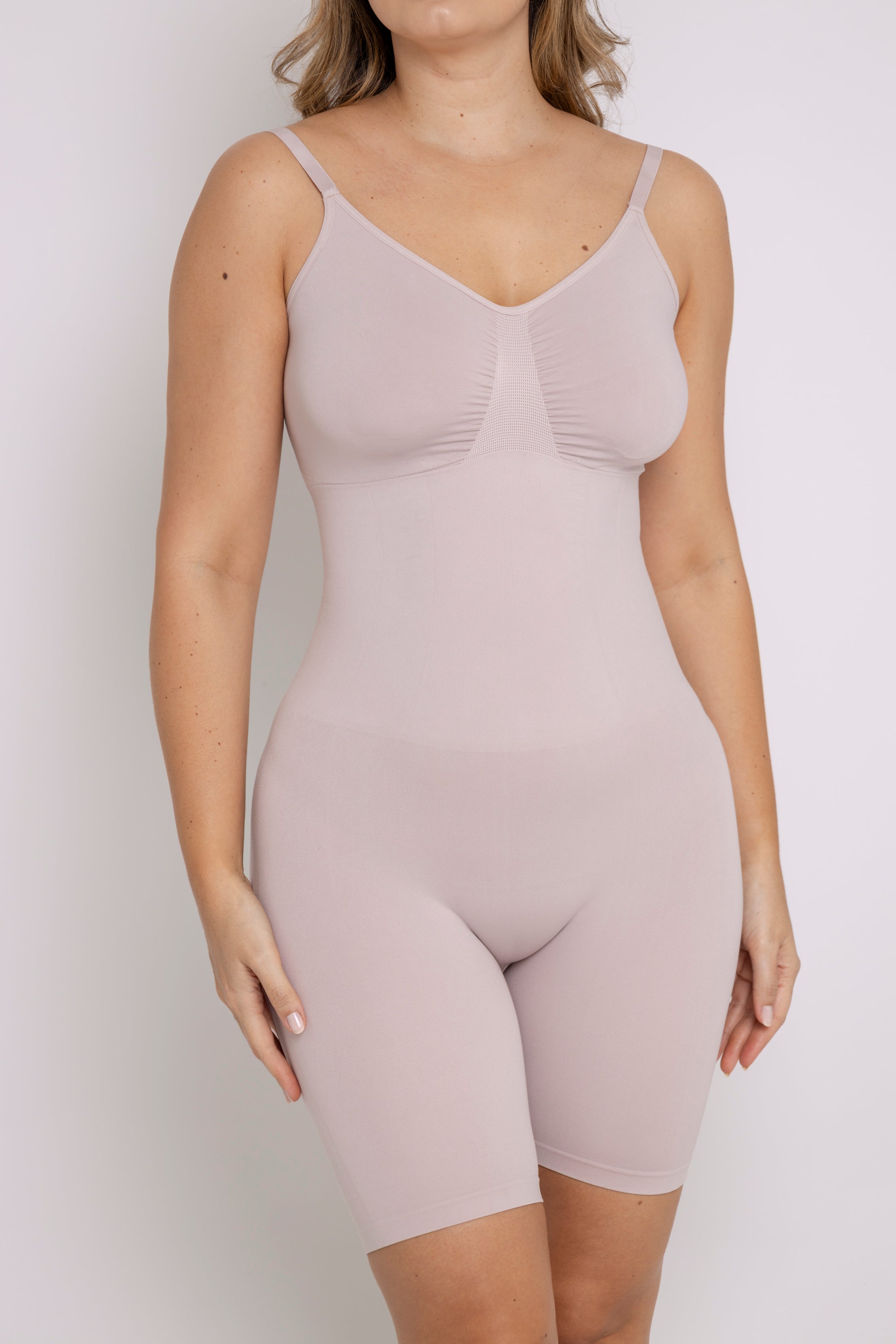 Body Moldeador Tiras Con Abertura Perineal Seamless