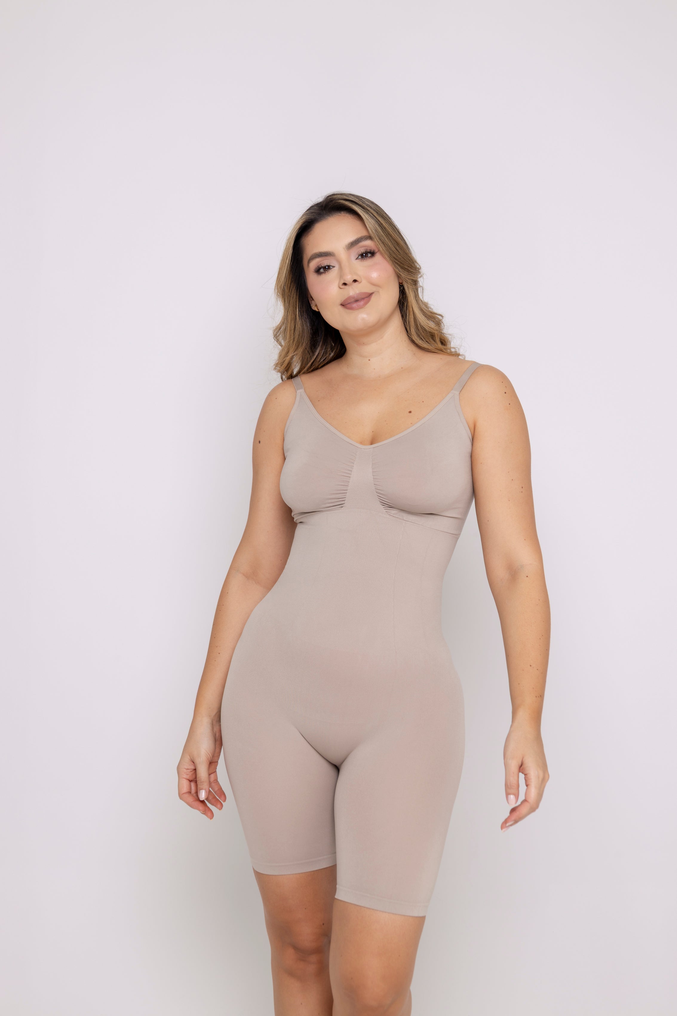 Body Moldeador Tiras Con Abertura Perineal Seamless