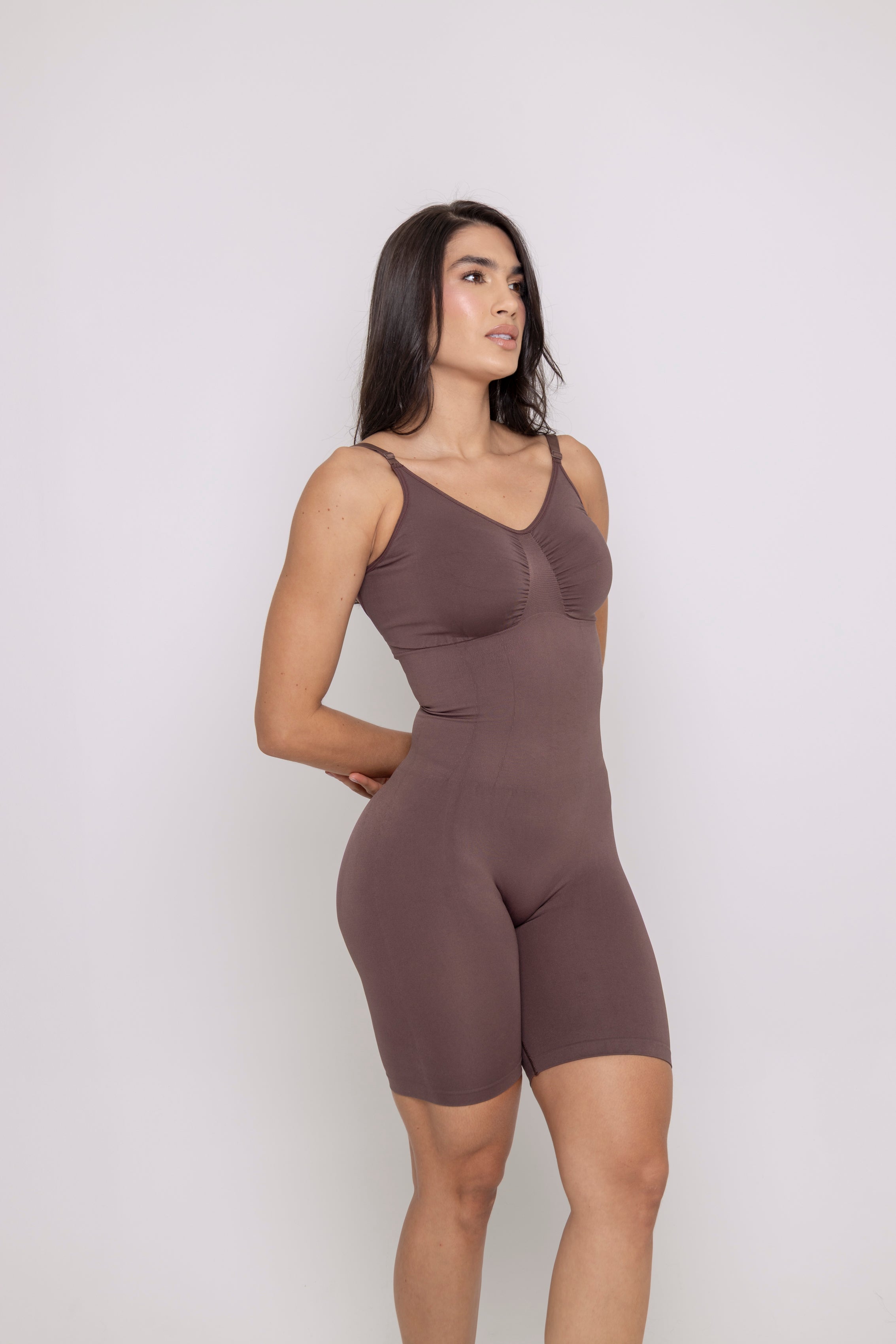Body Moldeador Tiras Con Abertura Perineal Seamless