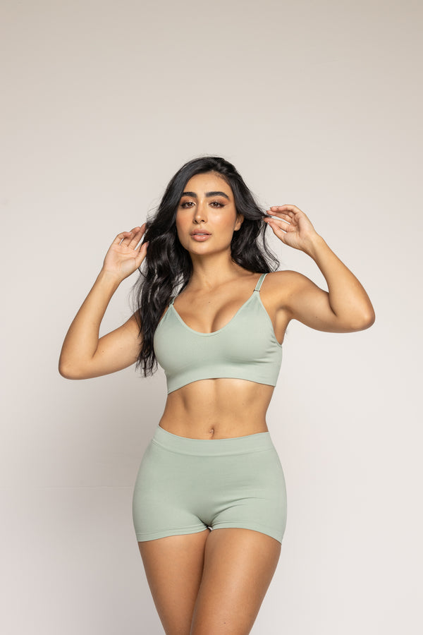 Top Triangulo RIB Seamless