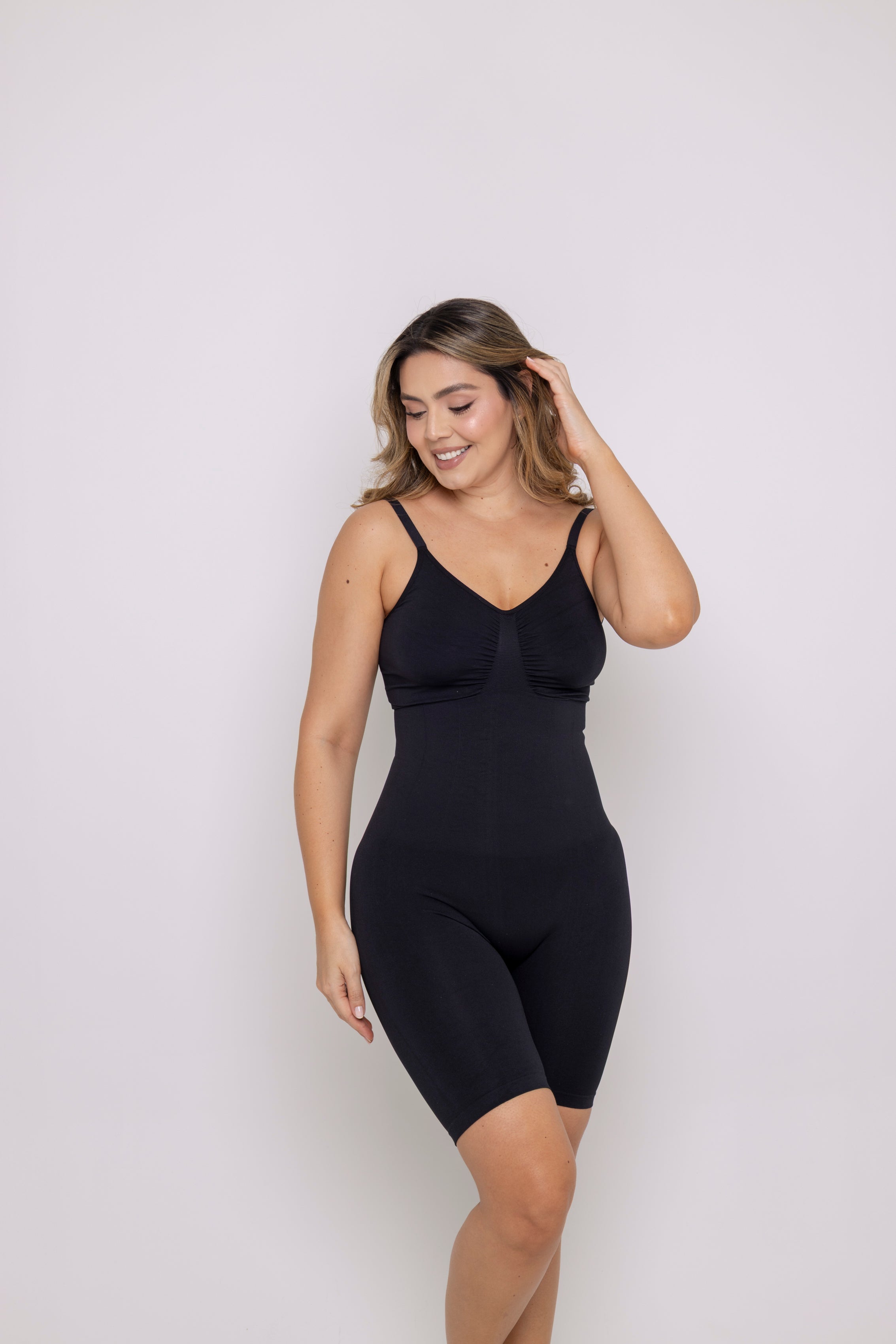 Body Moldeador Tiras Con Abertura Perineal Seamless