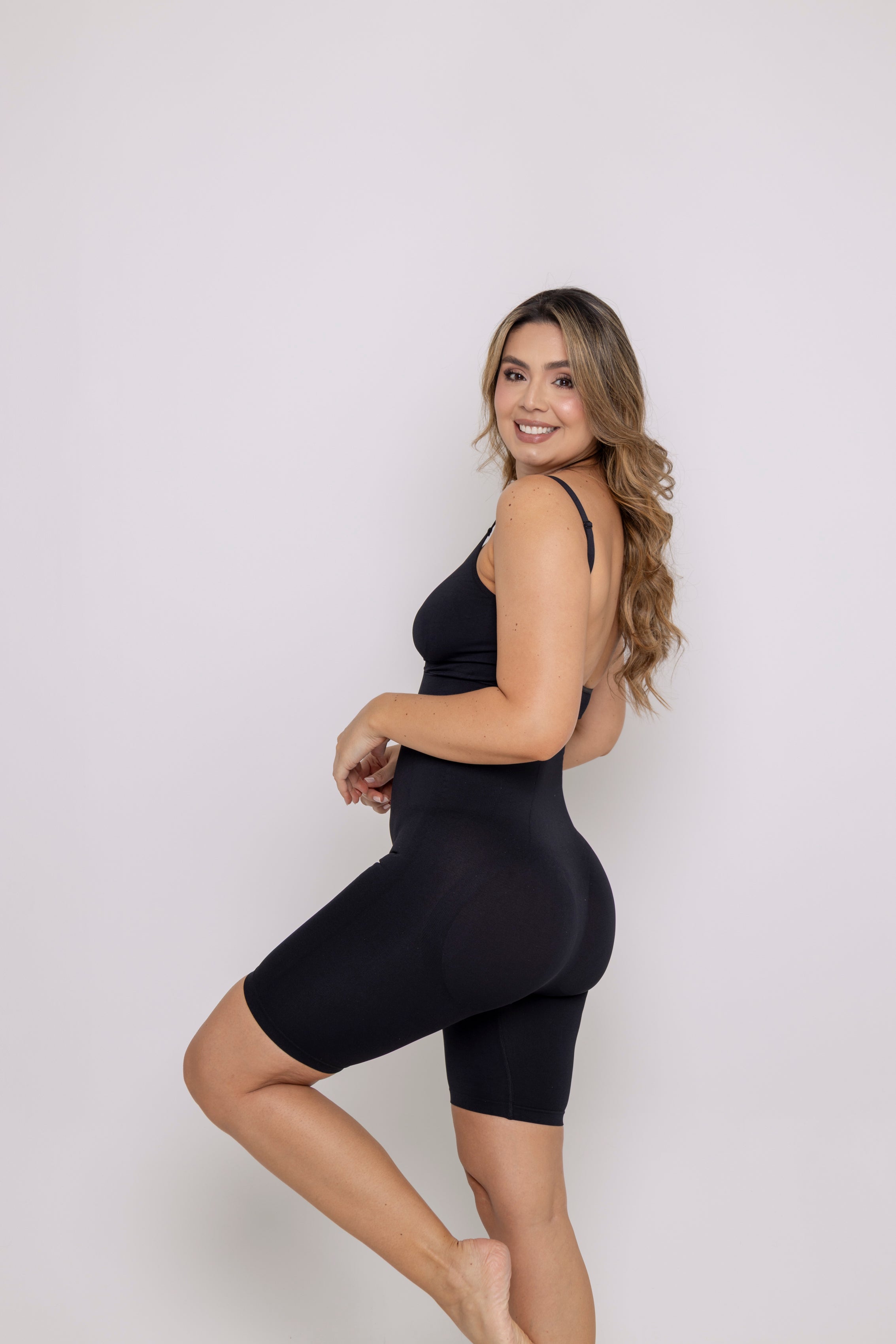 Body Moldeador Tiras Con Abertura Perineal Seamless